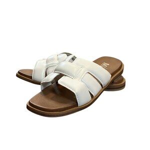 MIA Kids White Elayne Slide On Sandal Size 1